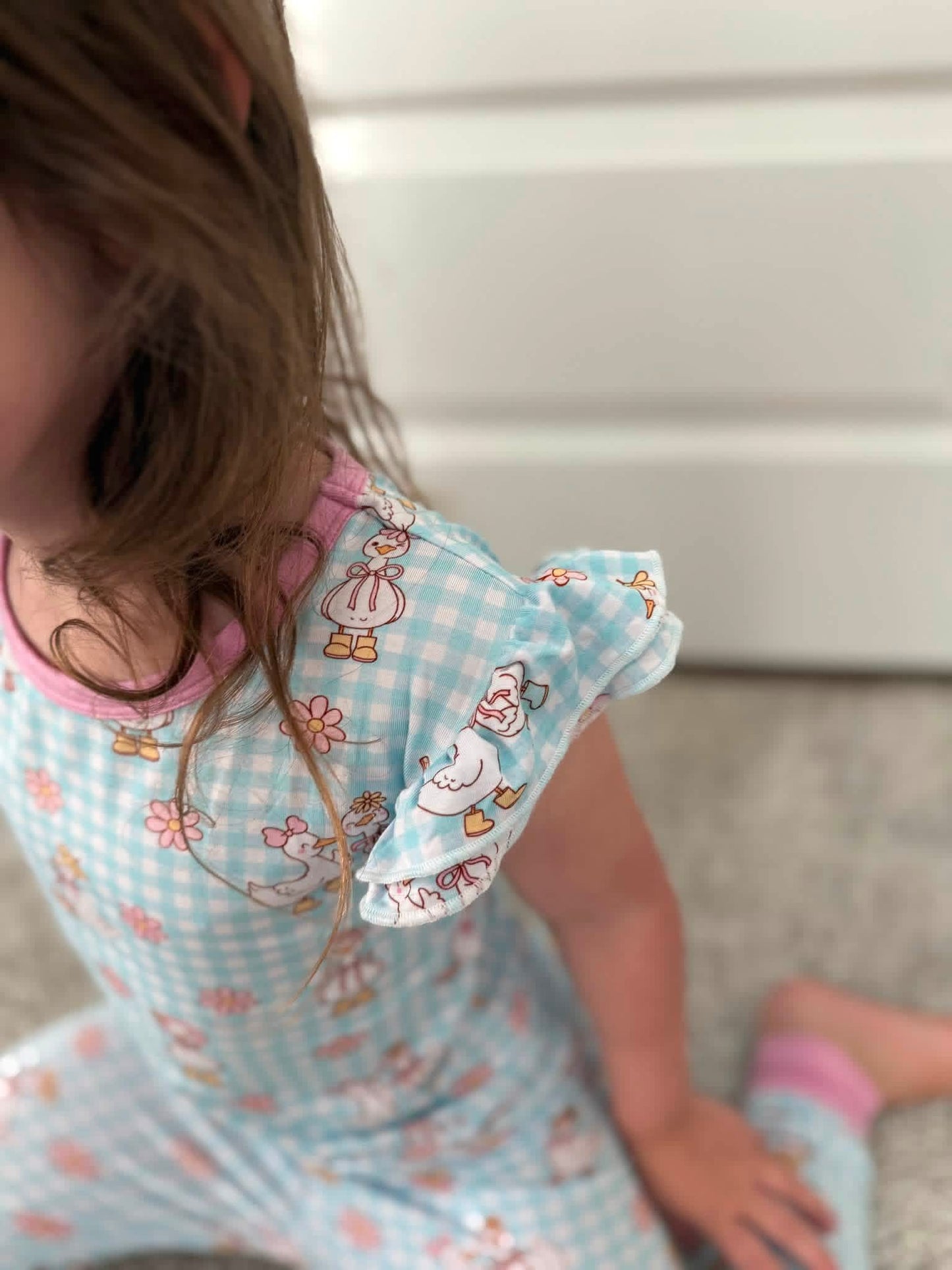 Boots&Blooms Flutter Sleeve Two Piece PJs