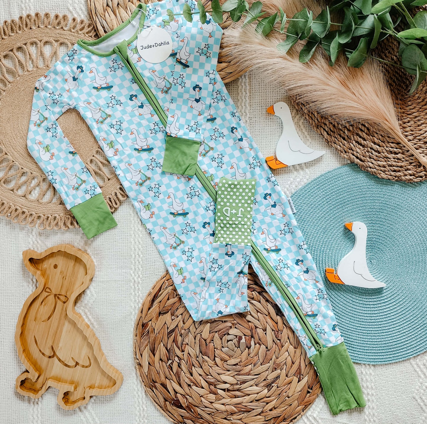 Scoots&Stories Zippered Romper