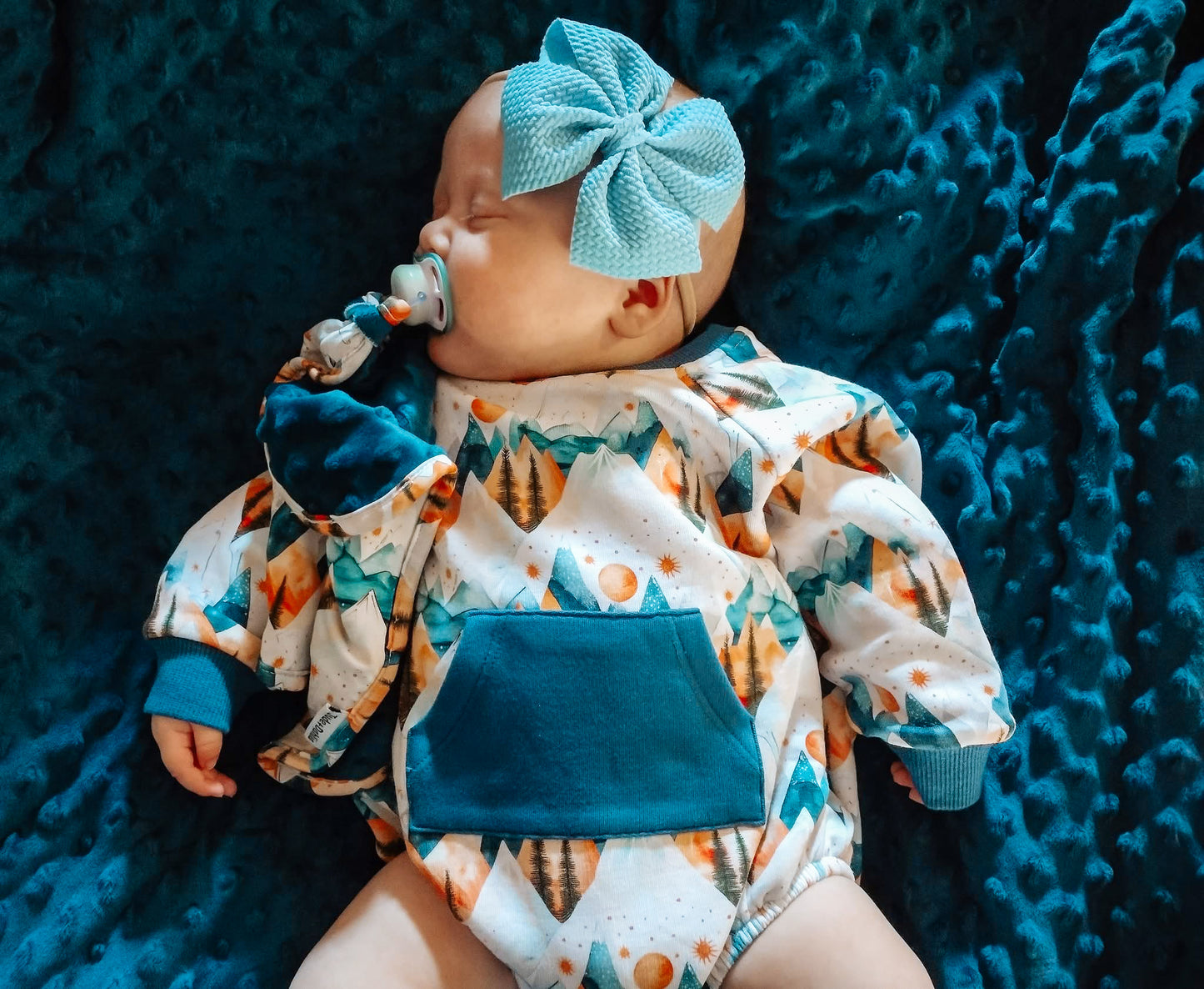 Vail Bamboo Terry Bubble Romper