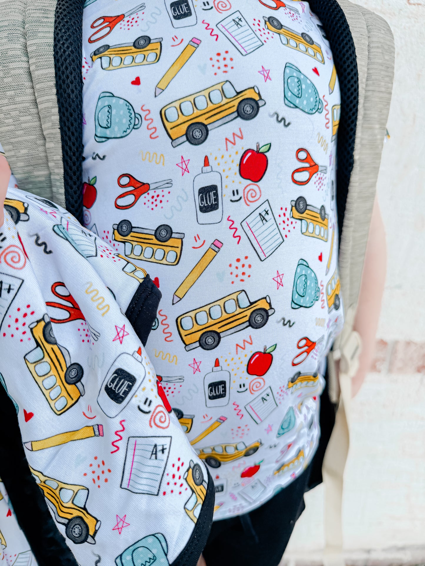 Pencil Pals Tee+Solid Shorts