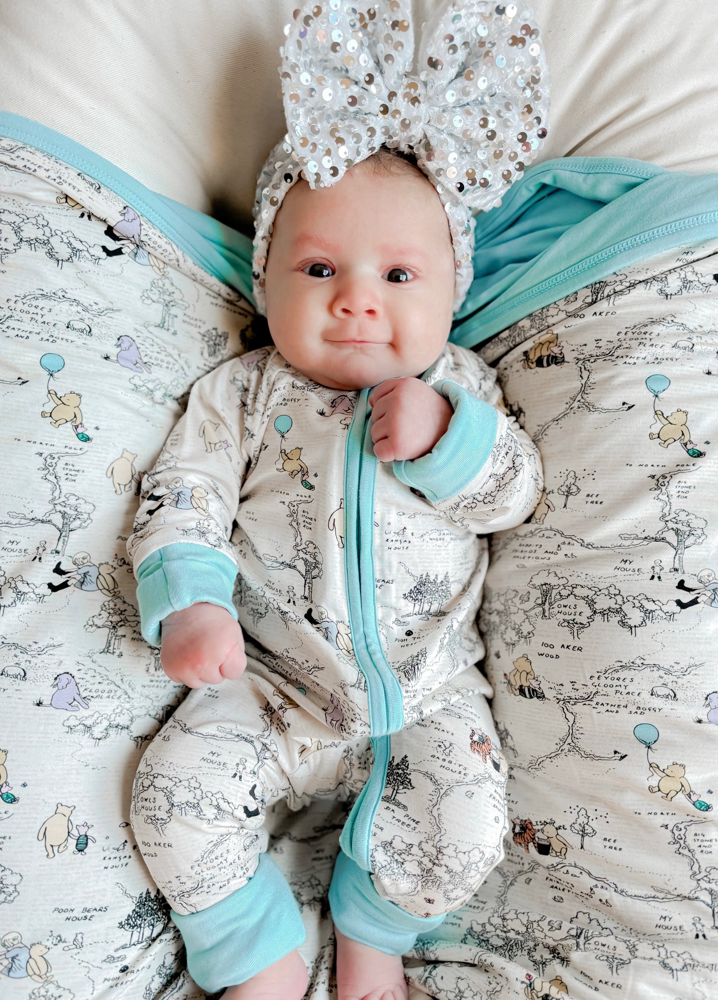 Hunny Trails Zippered Romper