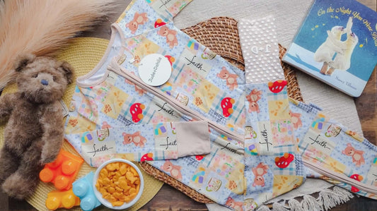 String Cheese Zippered Romper