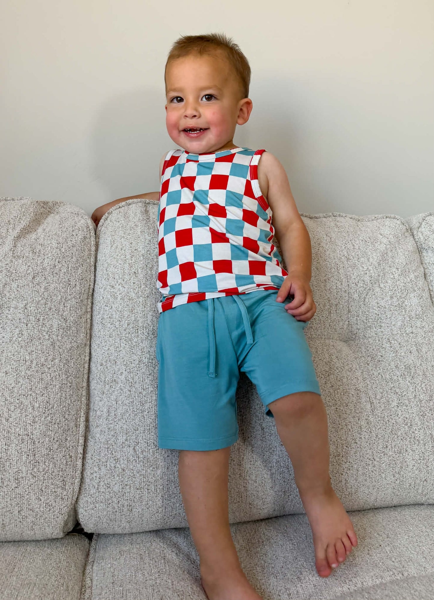 1776 Tank+Solid Shorts