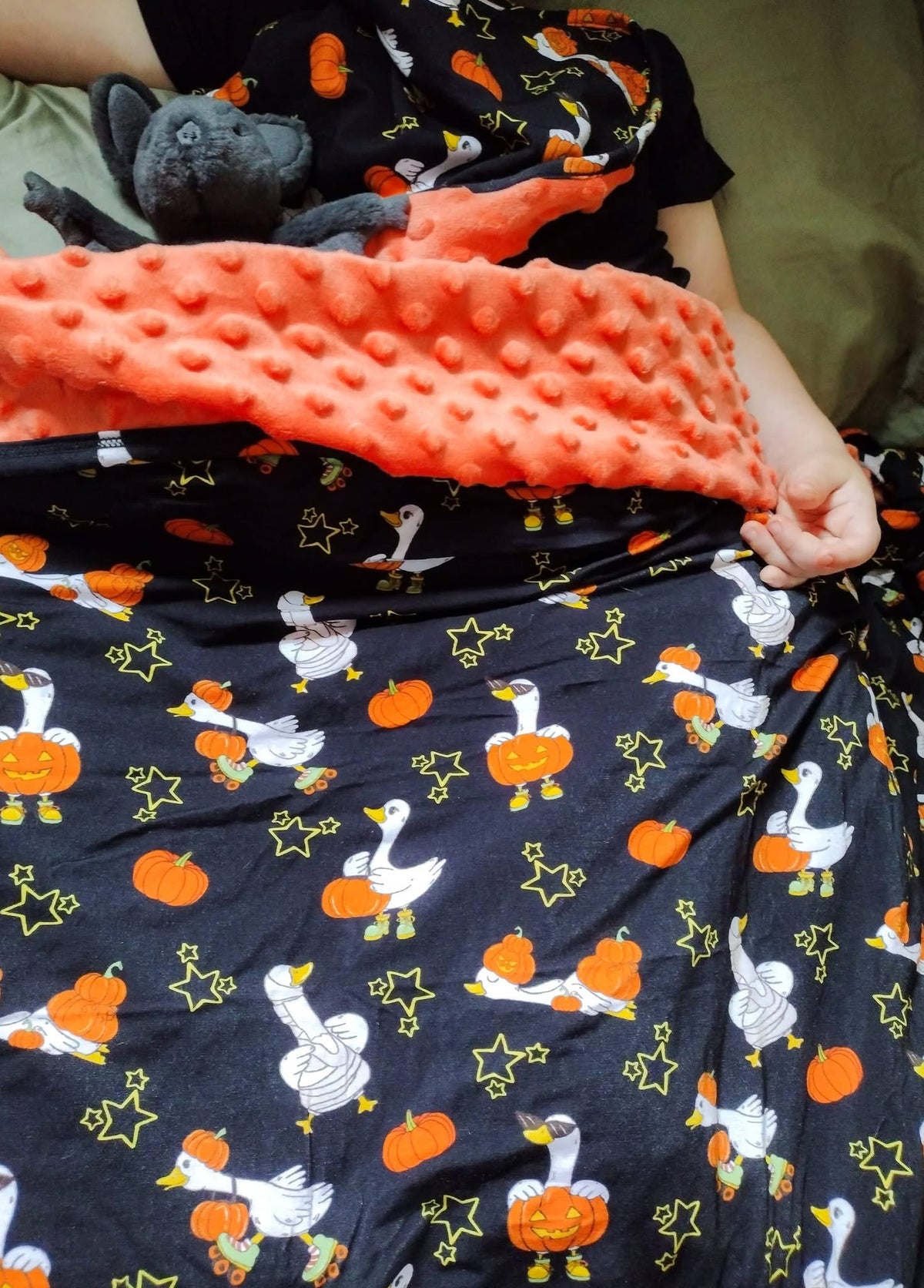Quacktober Travel Blanket