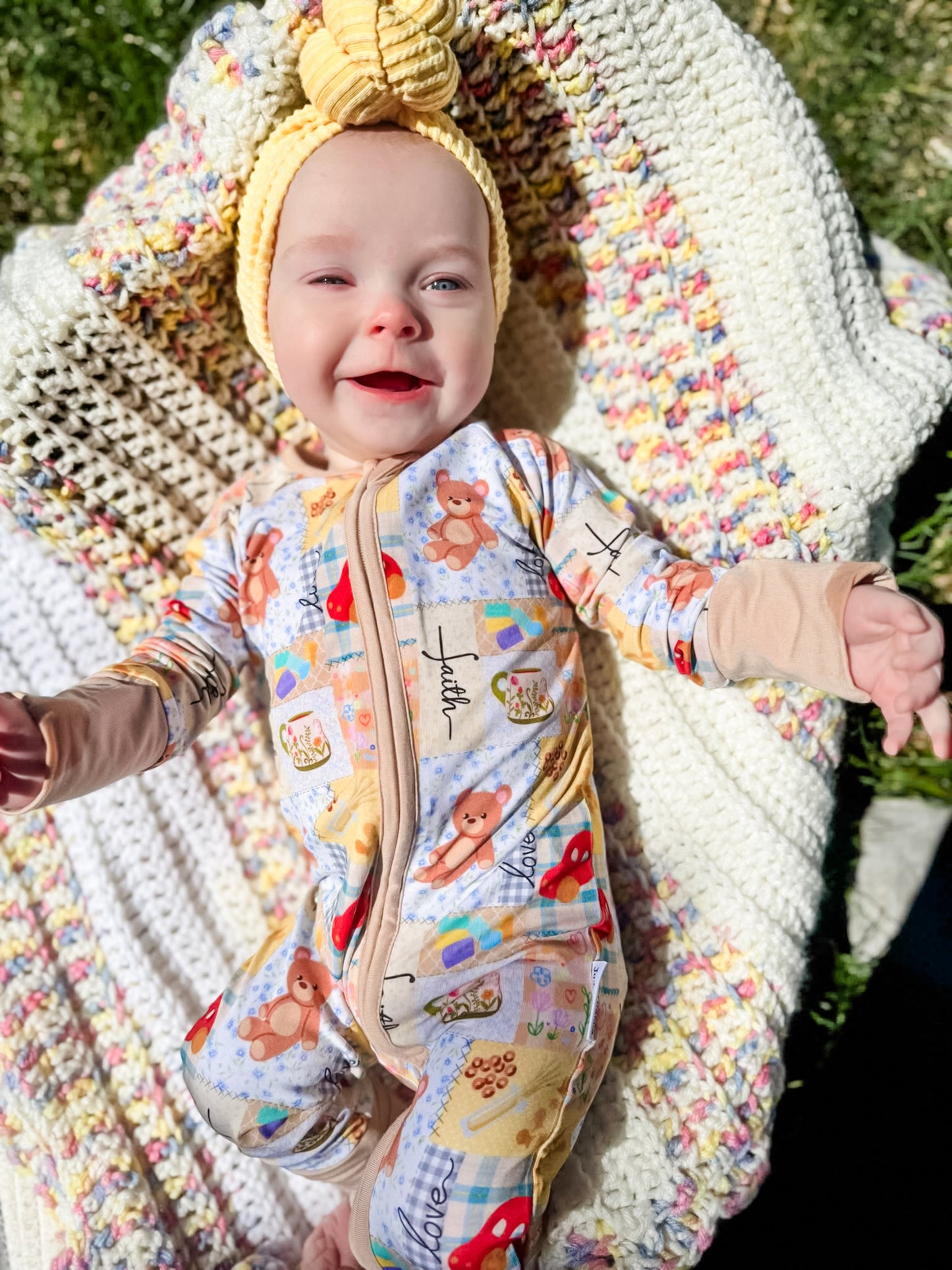String Cheese Zippered Romper