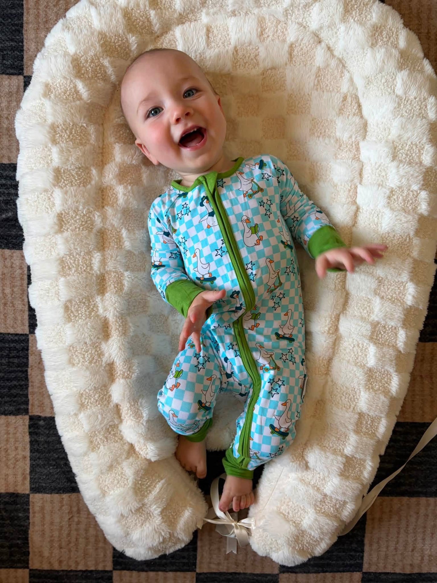 Scoots&Stories Zippered Romper