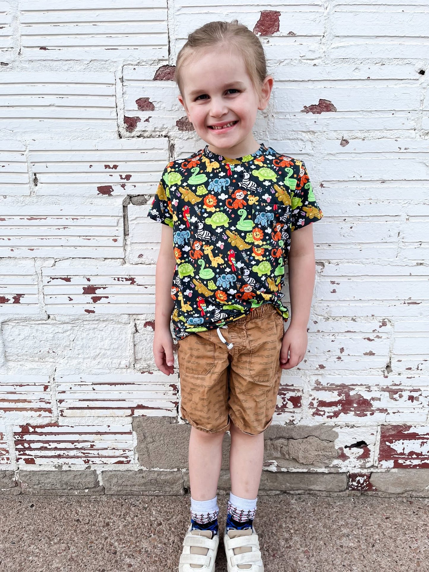Safari Party Pocket Tee