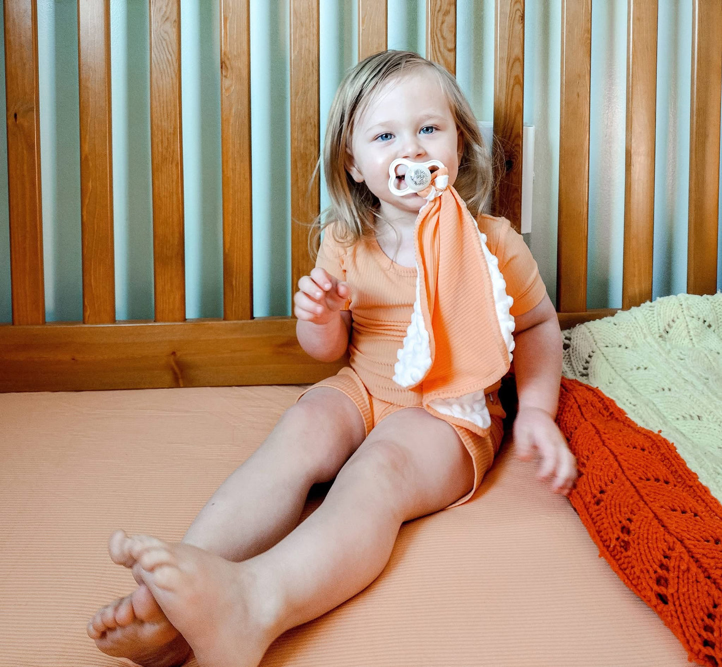 Dreamsicle Paci Lovey