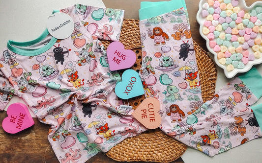 Cryptid Crush Two Piece PJs