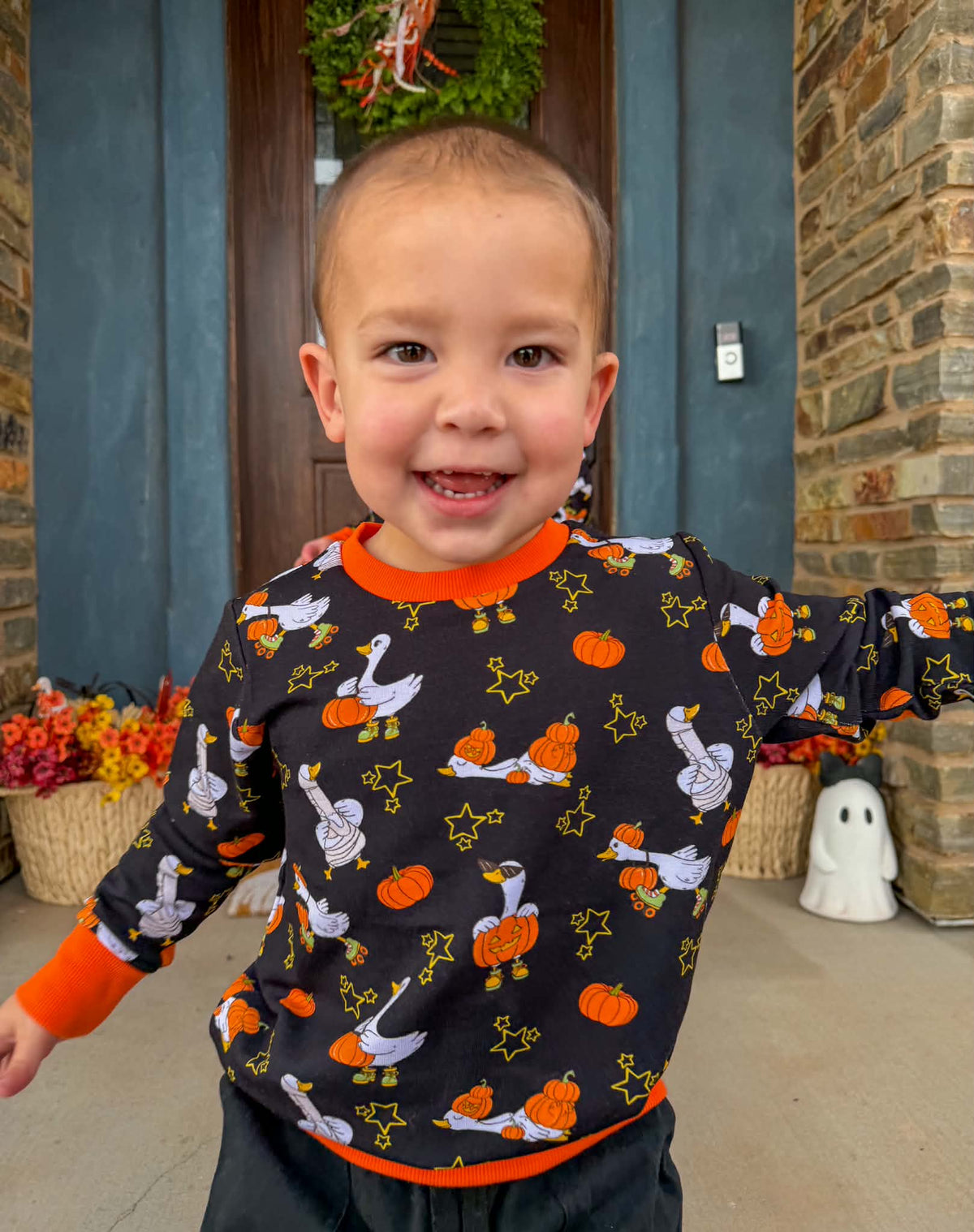 Quacktober Bamboo Terry Crewneck Sweatshirt