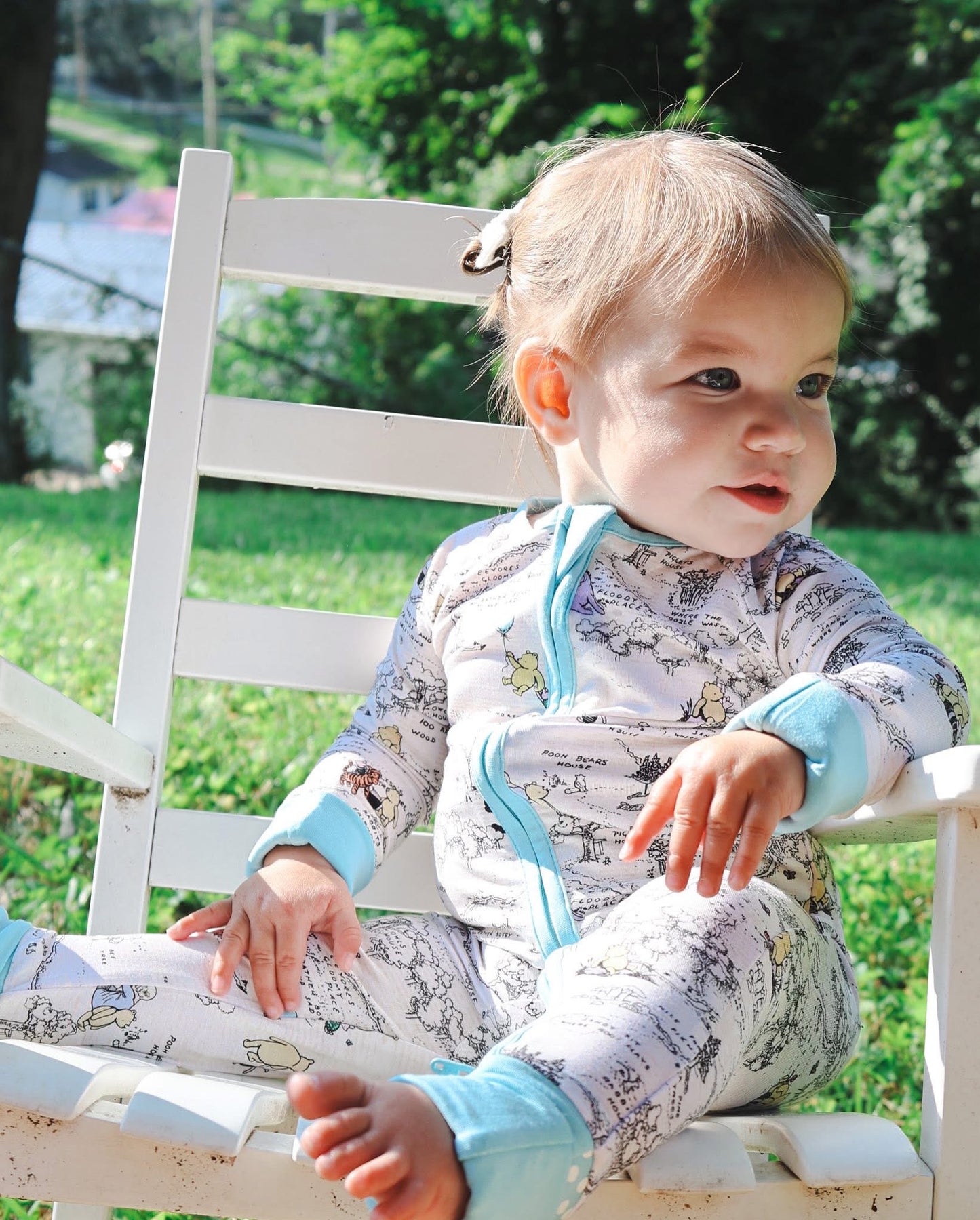 Hunny Trails Zippered Romper