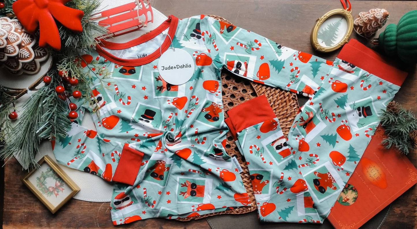 Sleigh All Day Two Piece PJs