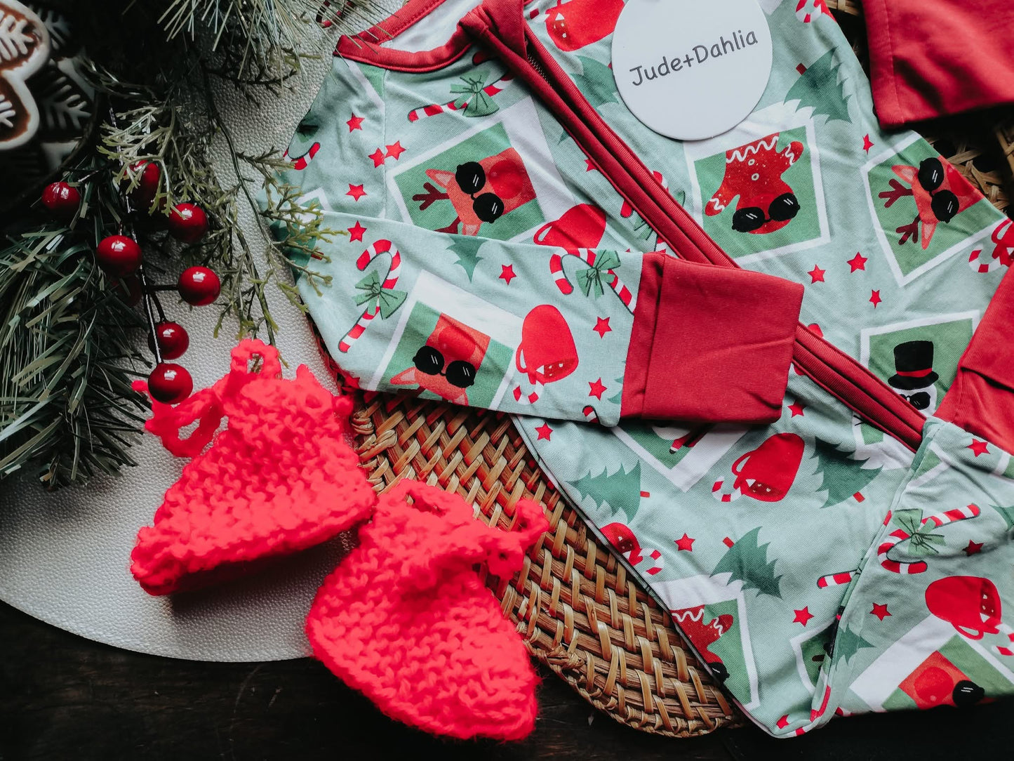 Sleigh All Day Zippered Romper