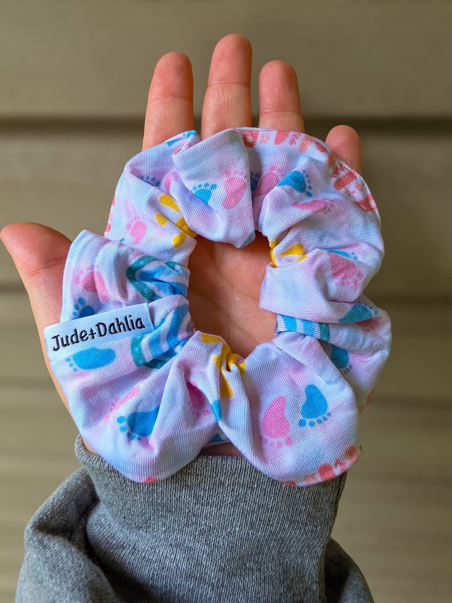 Tied To Our Hearts Scrunchy