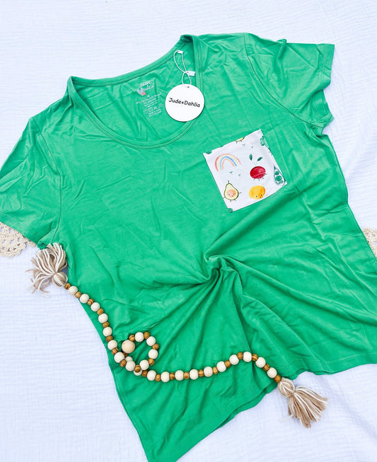 Julian Adult Pocket Tee