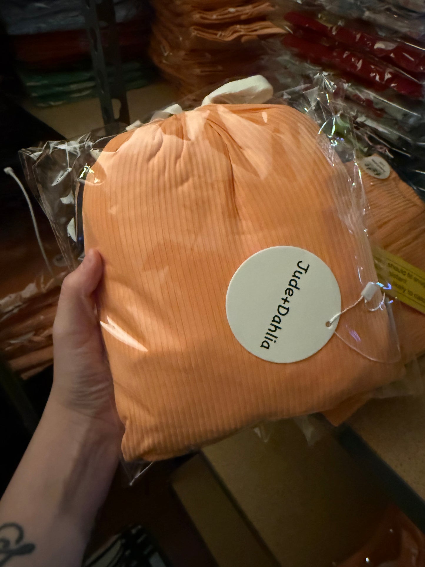 *PREORDER* Moonlit Tide Ribbed Crib Sheet