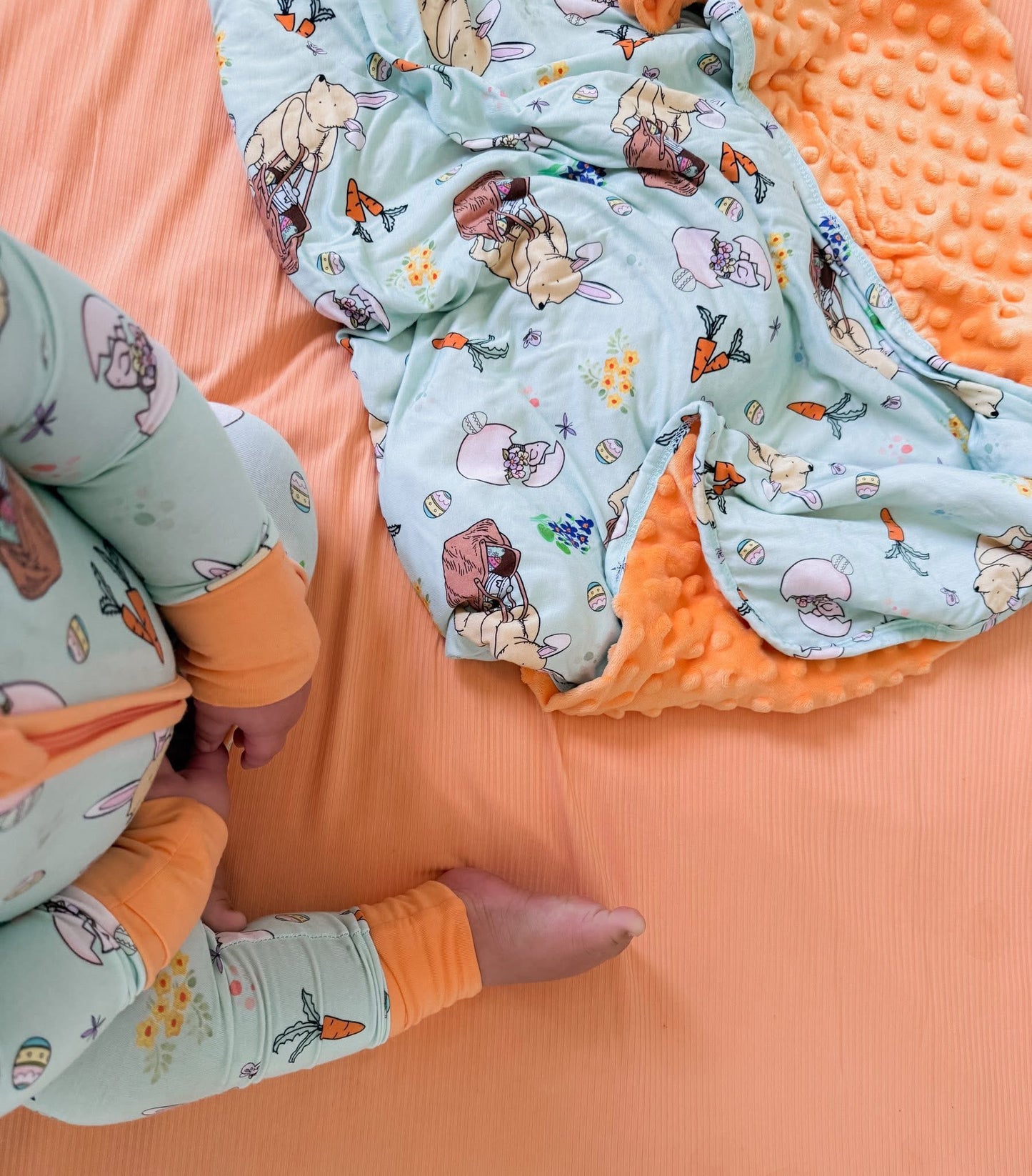 Dreamsicle Crib Sheet