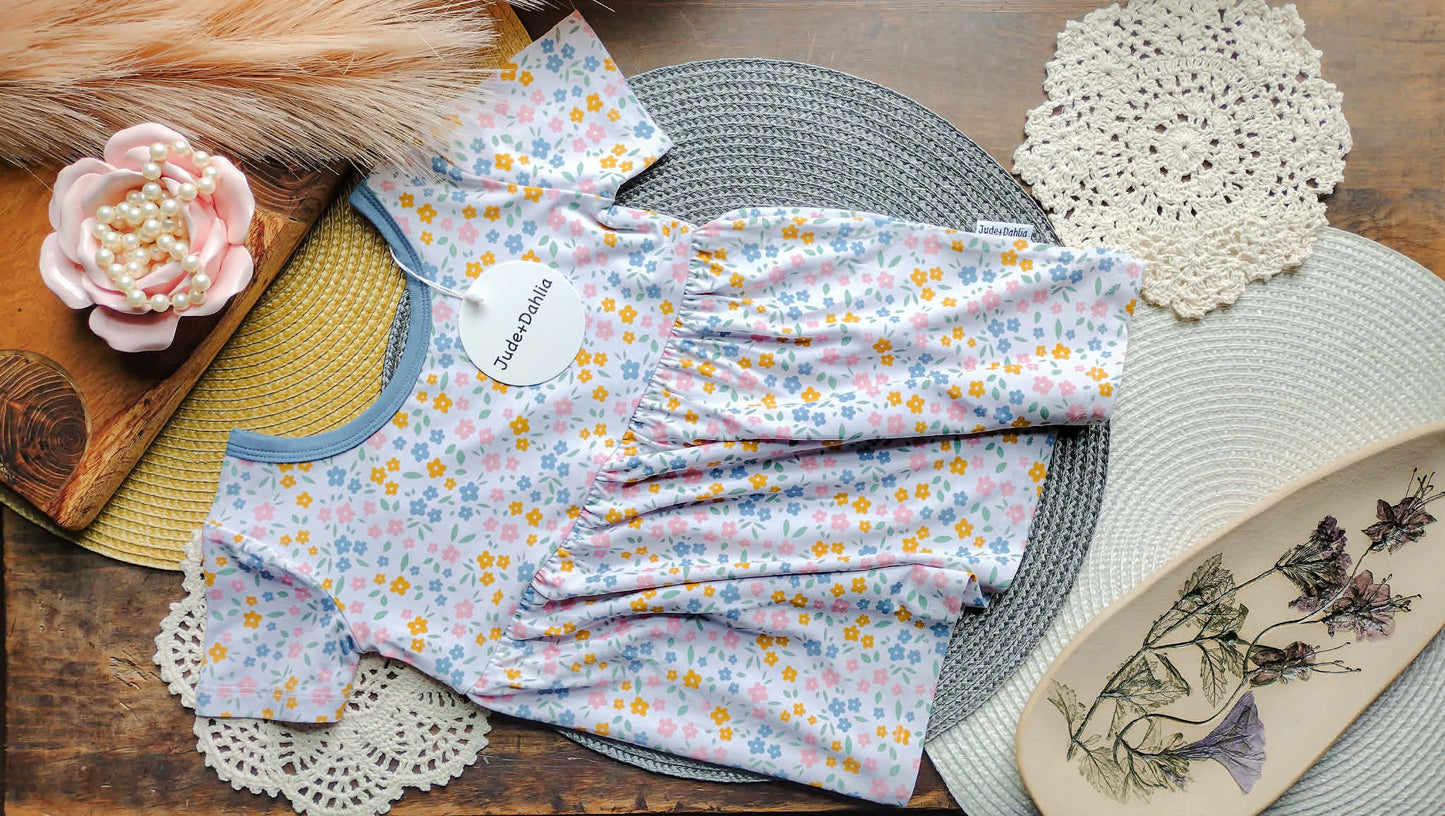 Floral Haze Peplum