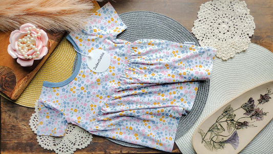 Floral Haze Peplum
