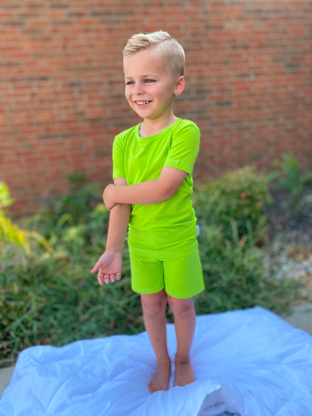 Cosmo Ribbed Two Piece PJs