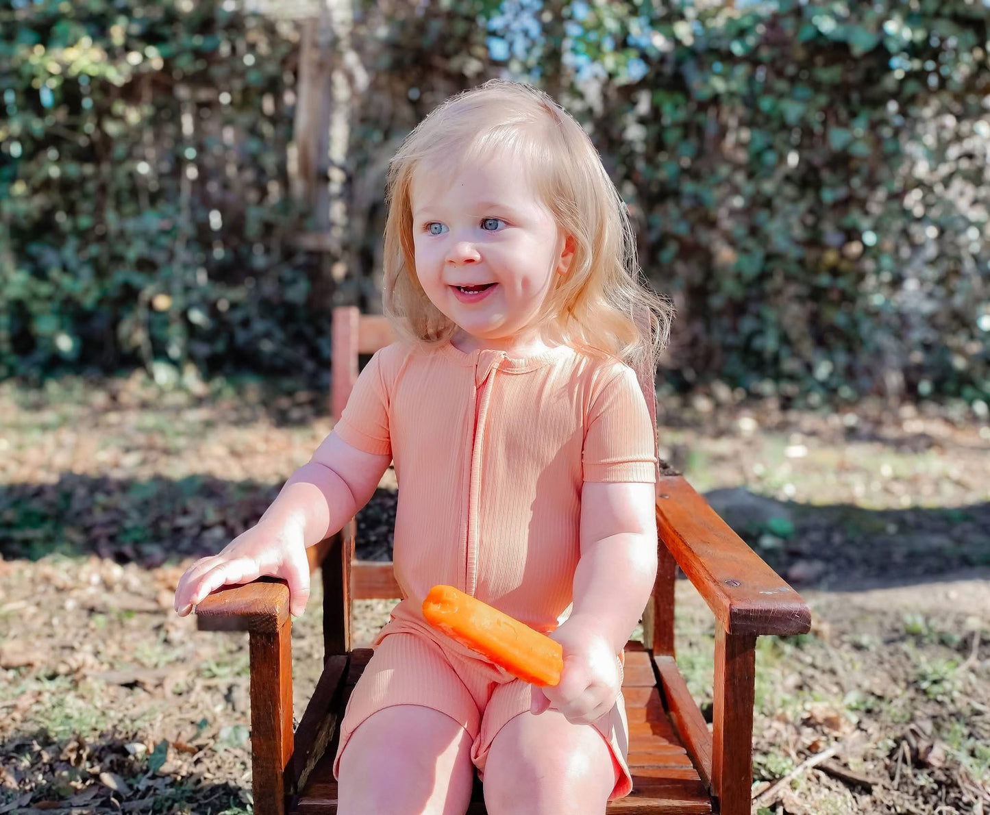 Dreamsicle Shortie Romper
