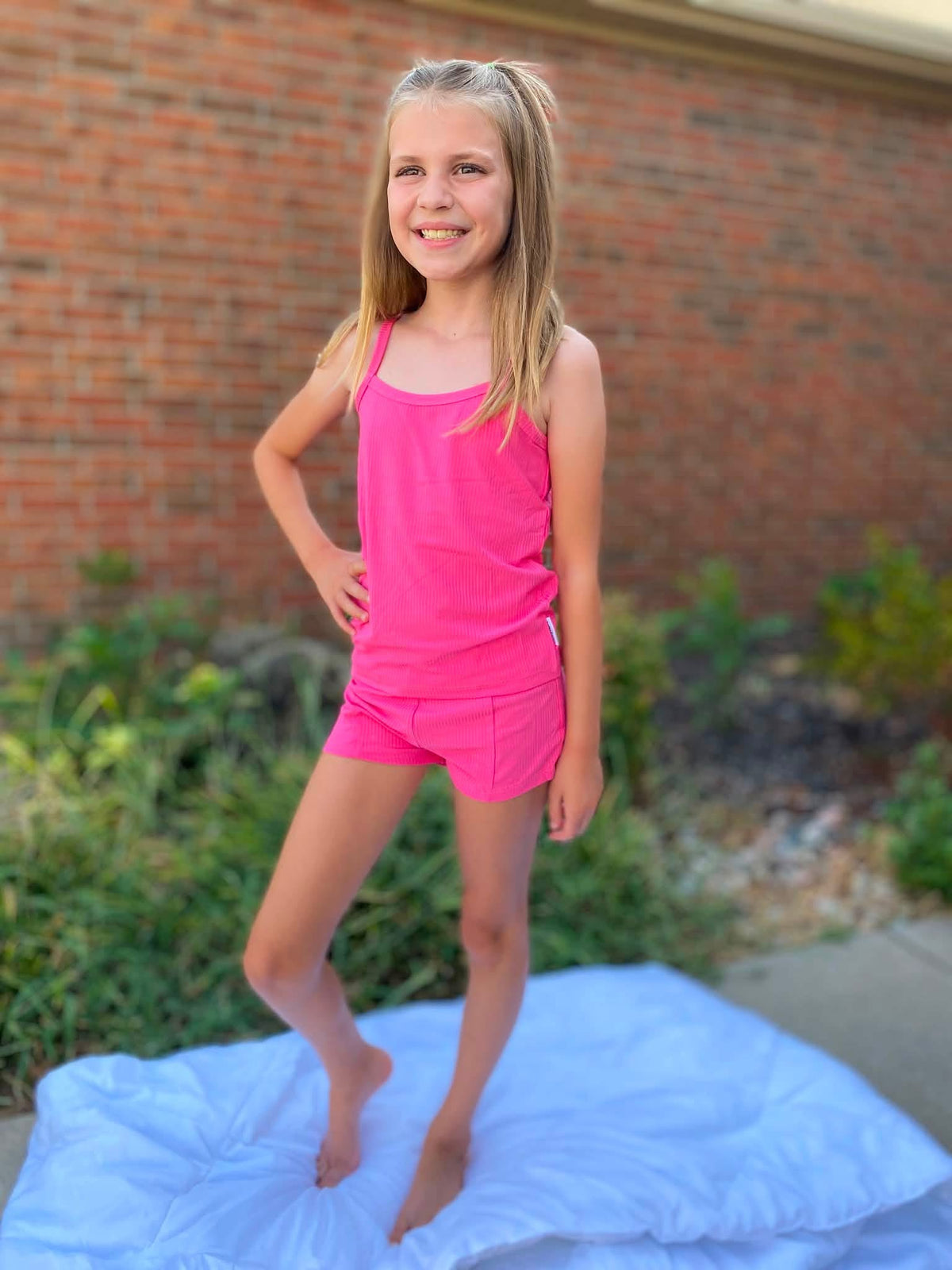 Wanda Ribbed Cami+Shorts