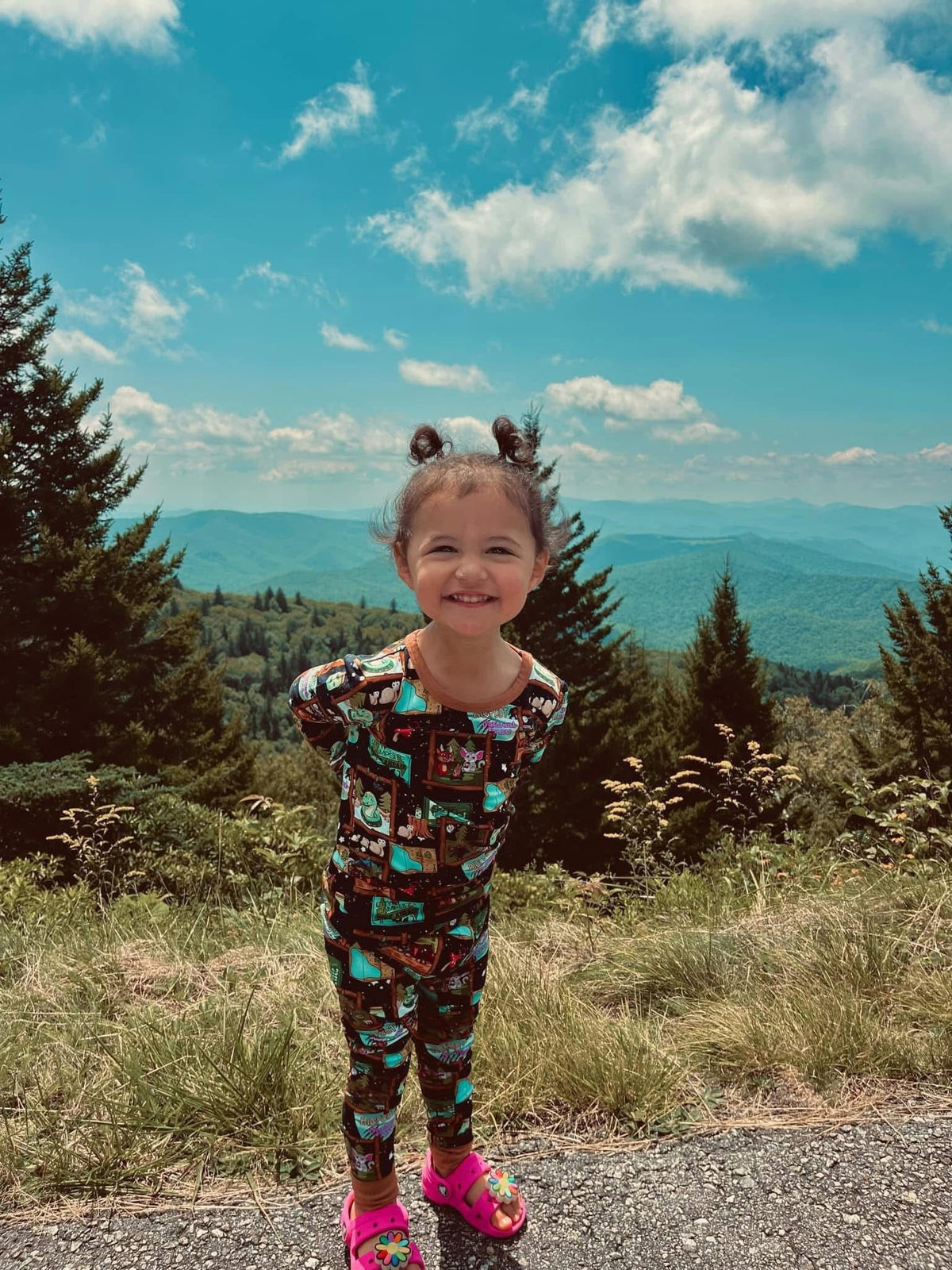 Camp Cryptids Two Piece PJs