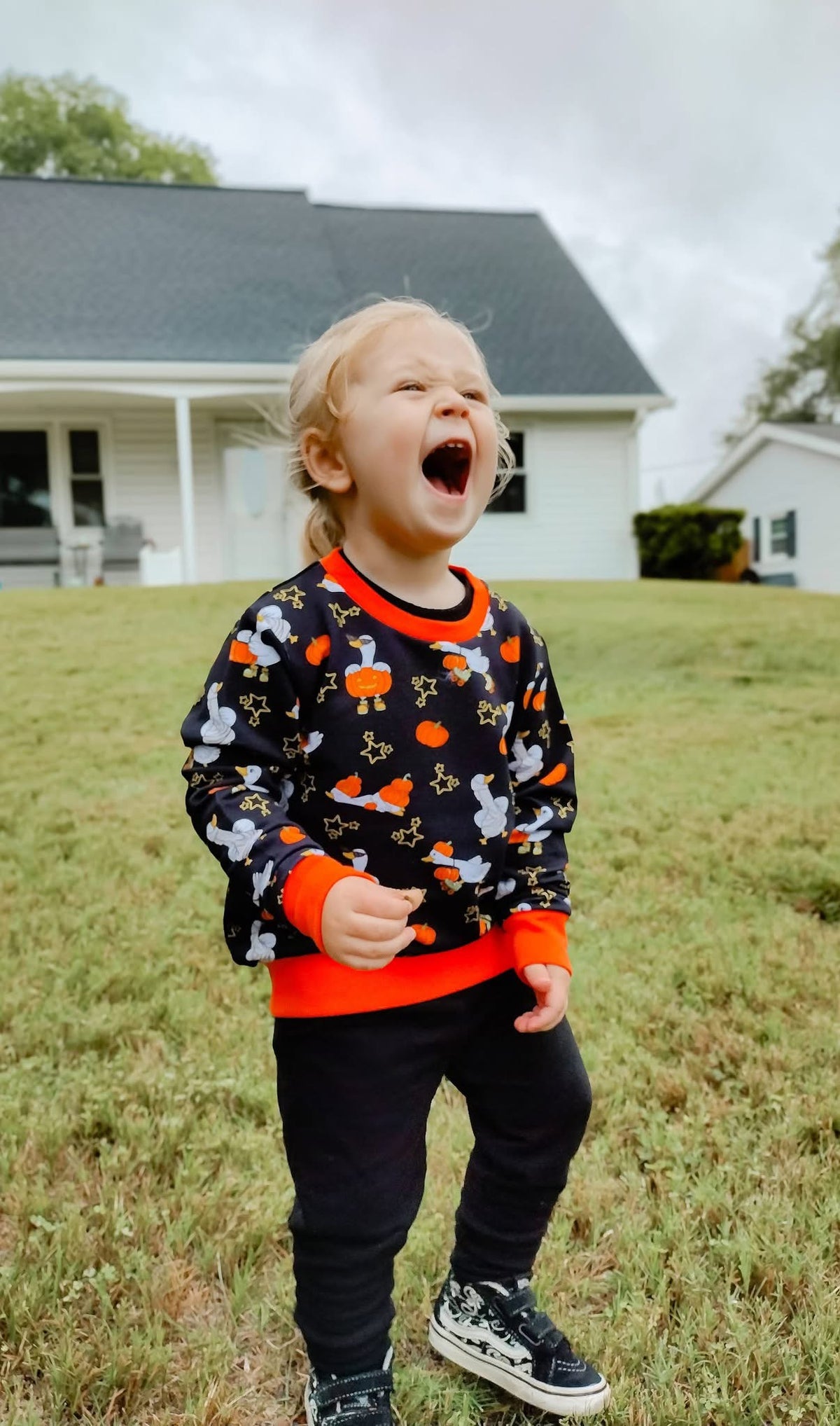 Quacktober Bamboo Terry Crewneck Sweatshirt