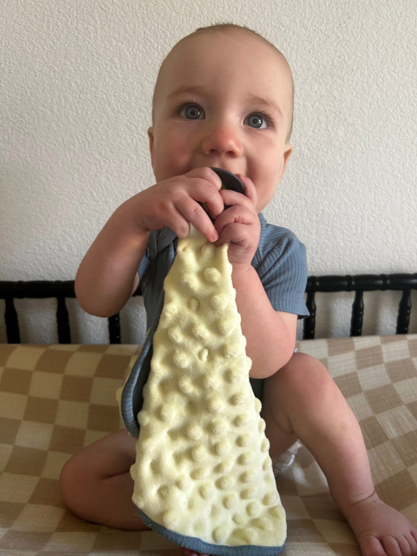 Moonlit Tide Ribbed Paci Lovey