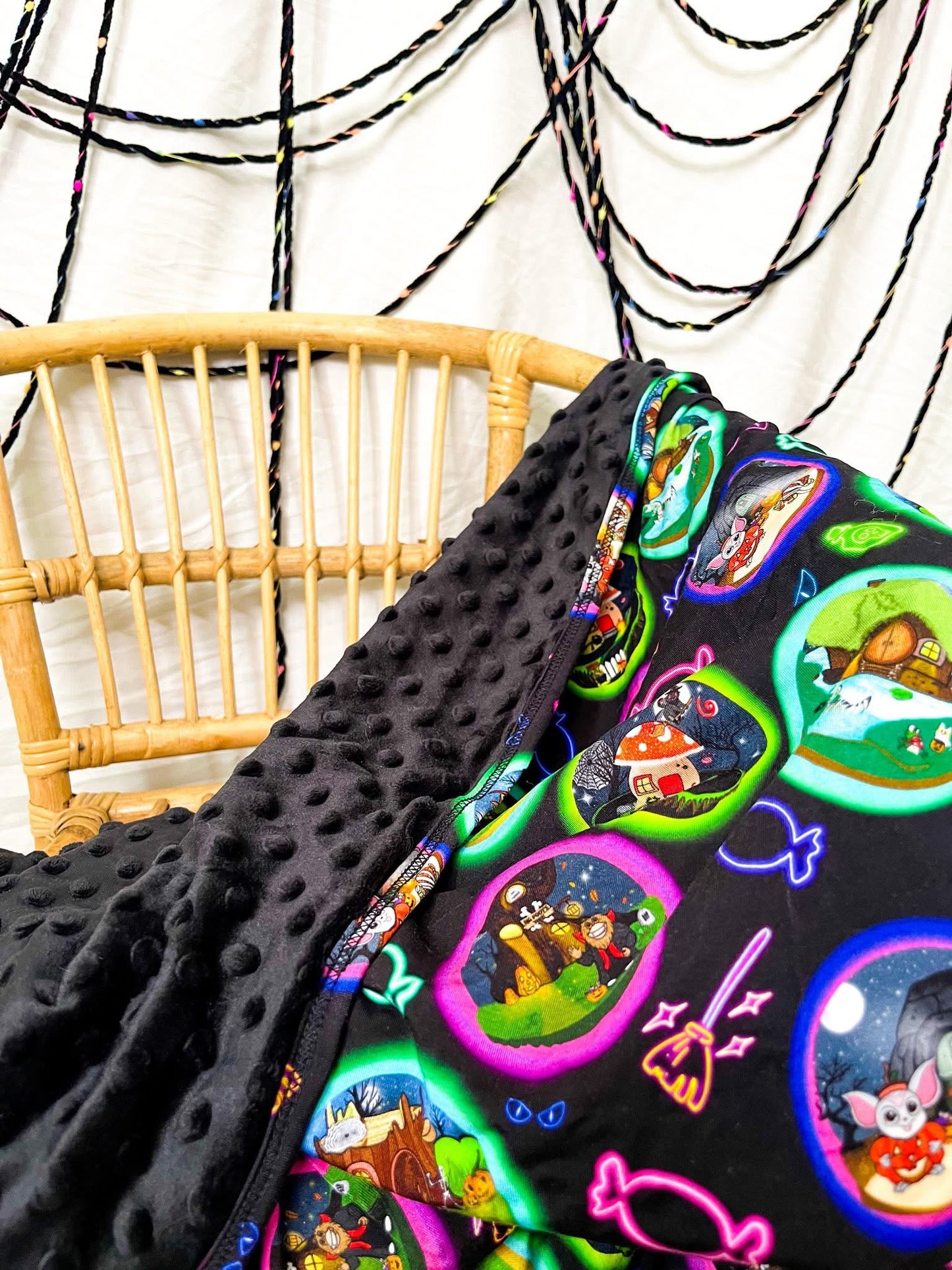 Tales from the Cryptids Travel Blanket