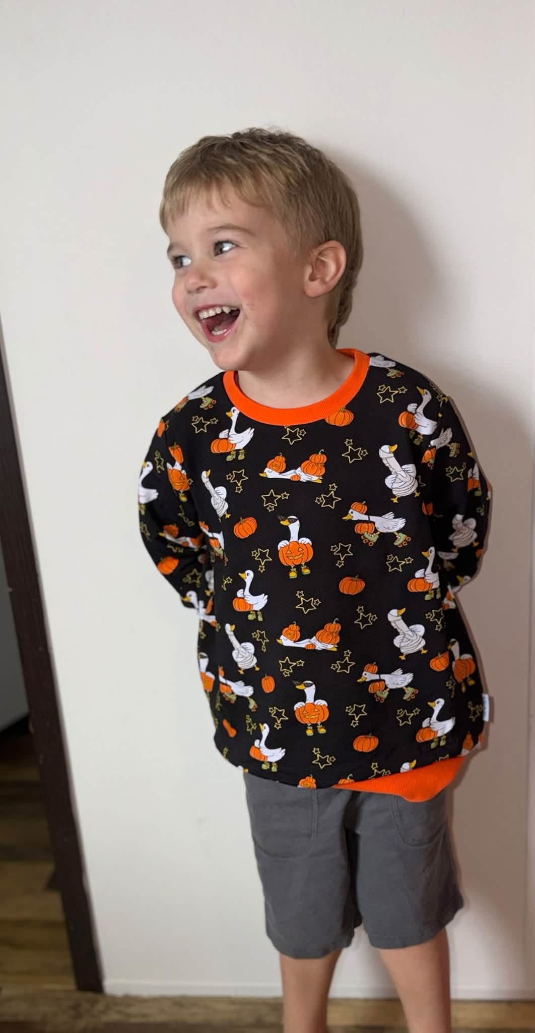 Quacktober Bamboo Terry Crewneck Sweatshirt