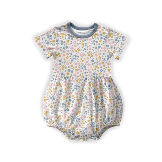 *PREORDER* Floral Haze Bubble Romper