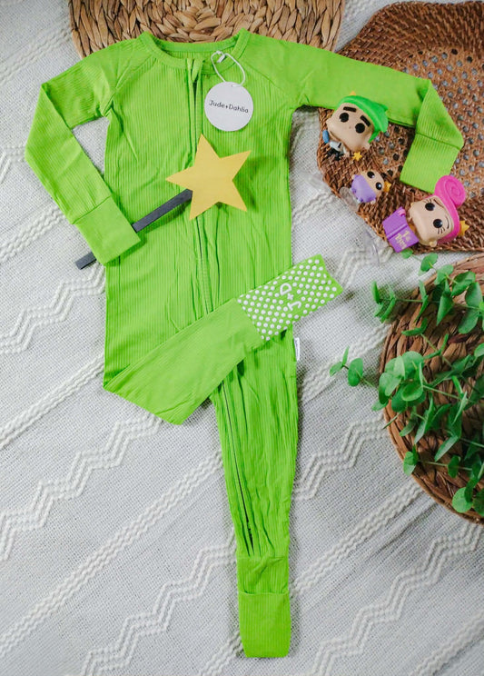 Cosmo Ribbed Zippered Romper