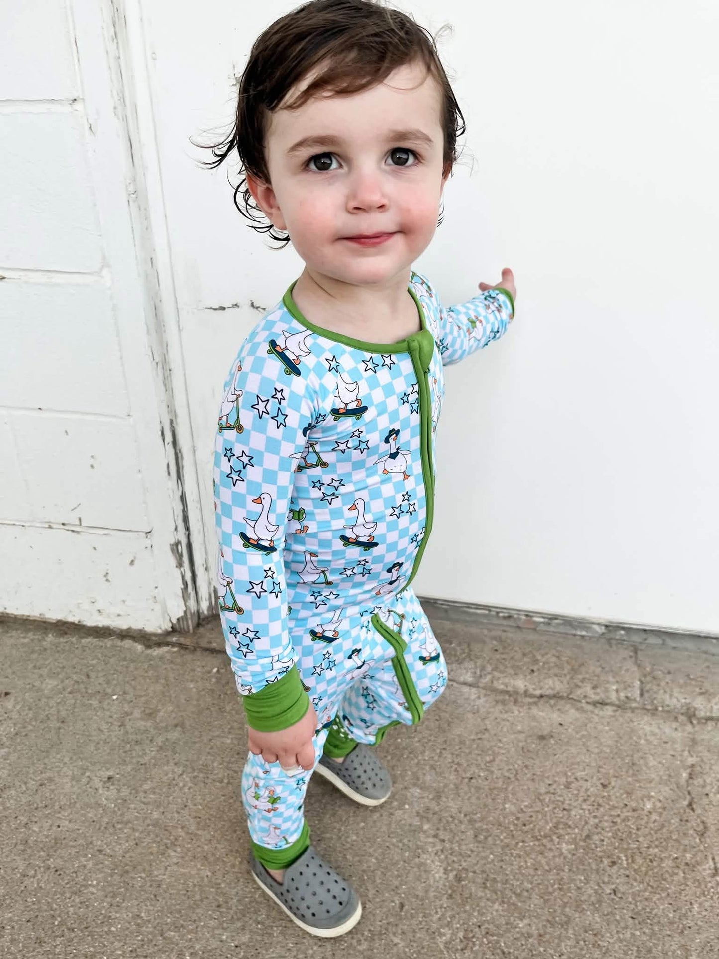 Scoots&Stories Zippered Romper