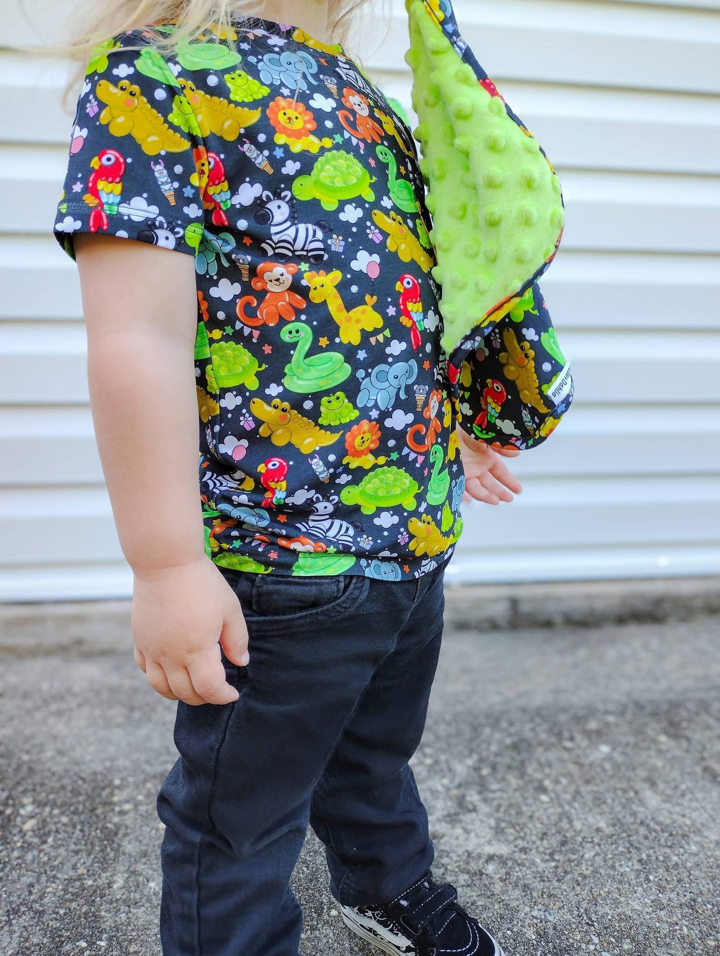 Safari Party Paci Lovey