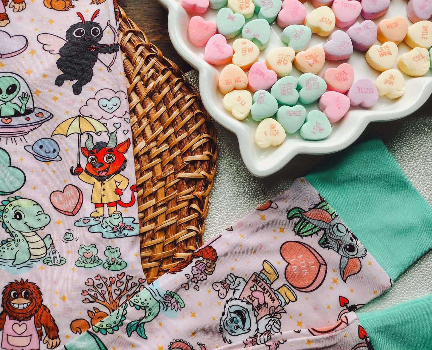 Cryptid Crush Two Piece PJs