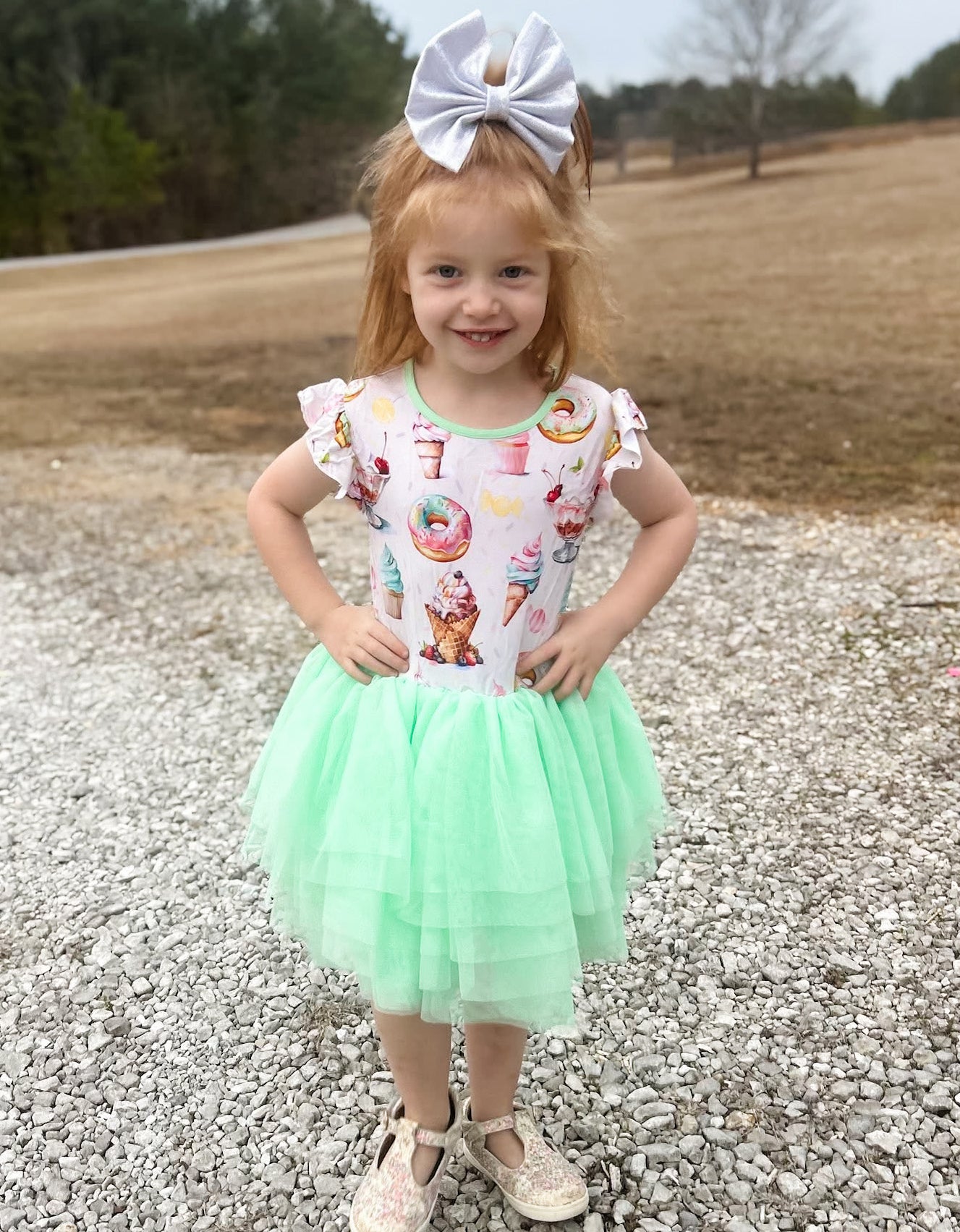 Dahlia’s Delights Tulle Twirl+Solid Bikers