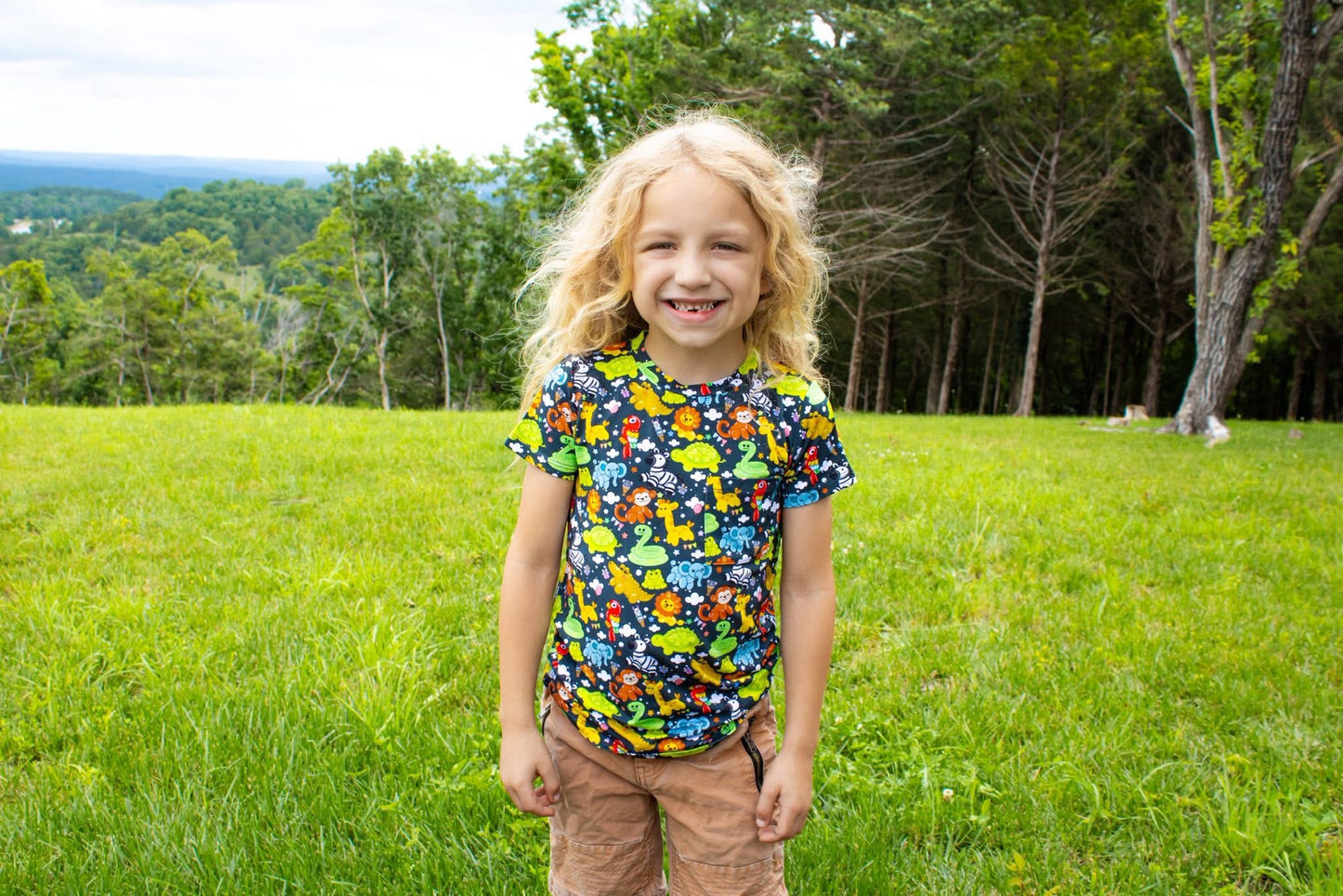 Safari Party Pocket Tee