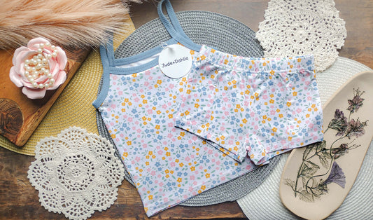 Floral Haze Cami+Shorts