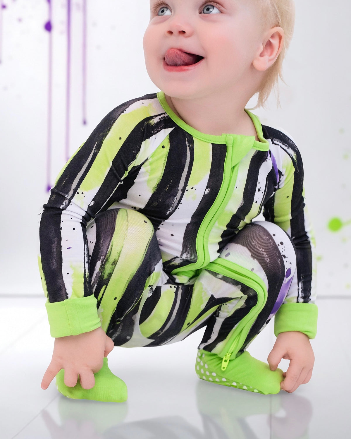 Showtime Zippered Romper