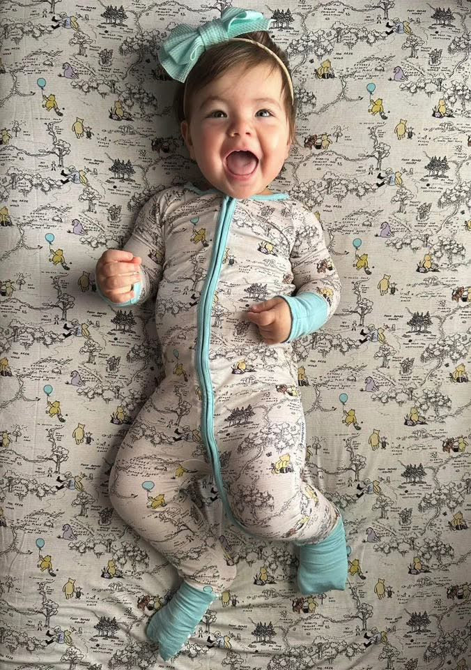 Hunny Trails Zippered Romper