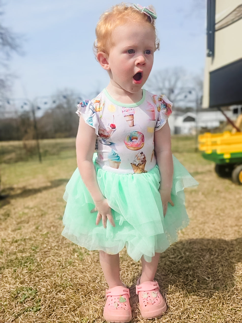 Dahlia’s Delights Tulle Twirl+Solid Bikers