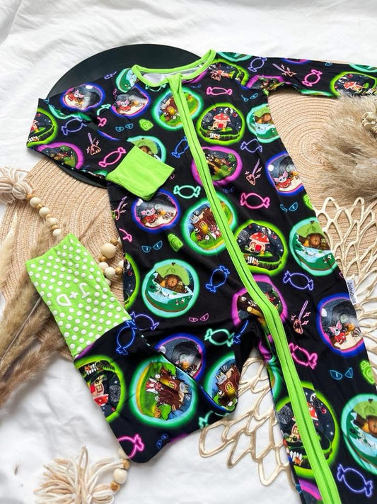 Tales from the Cryptids Zippered Romper