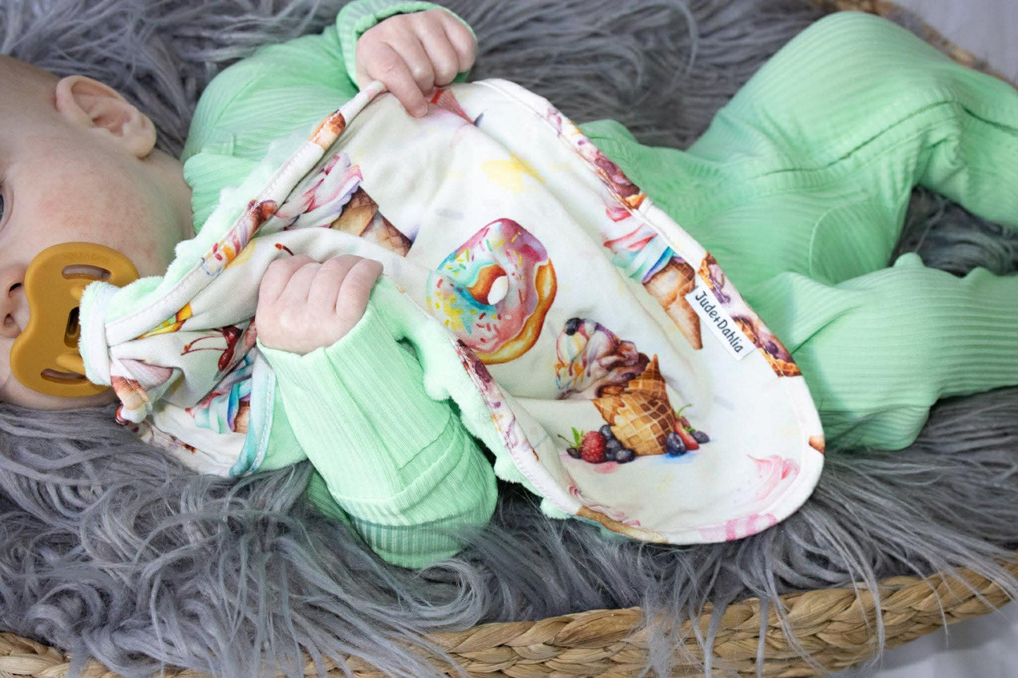 Dahlia’s Delights Paci Lovey