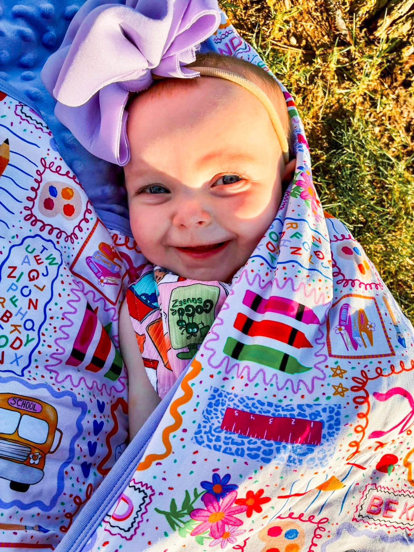 Crayon Cuties Travel Blanket