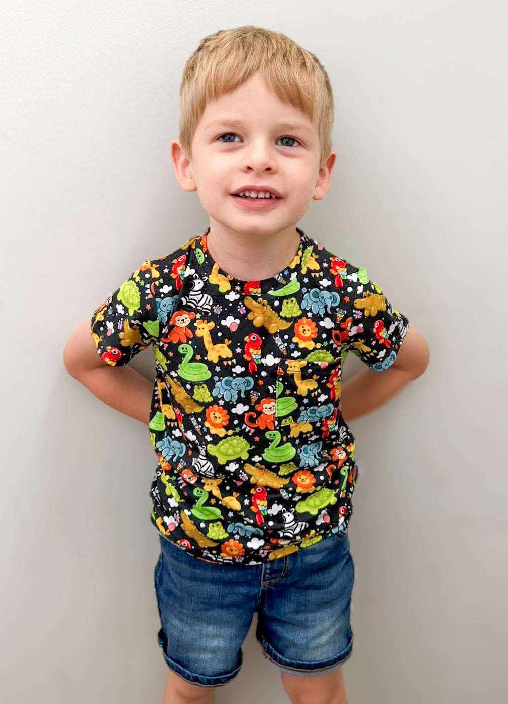 Safari Party Pocket Tee