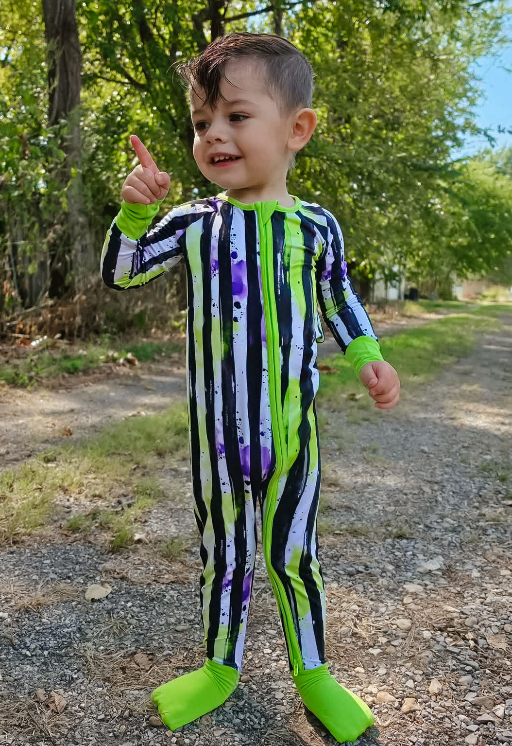 Showtime Zippered Romper