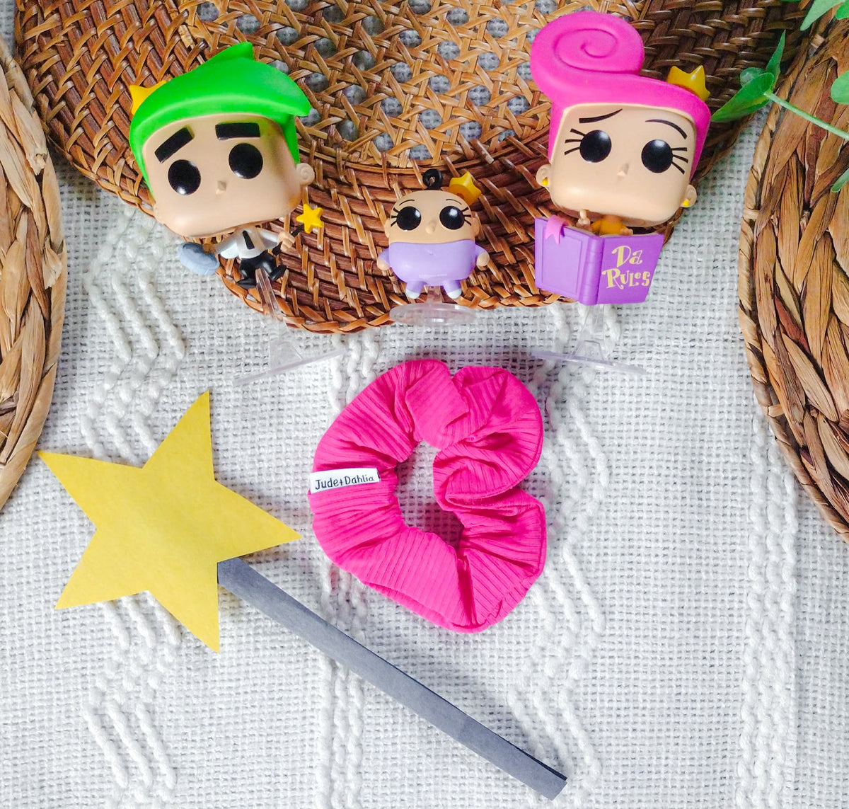 Wanda Ribbed Scrunchy