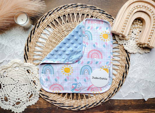 Tied To Our Hearts Paci Lovey