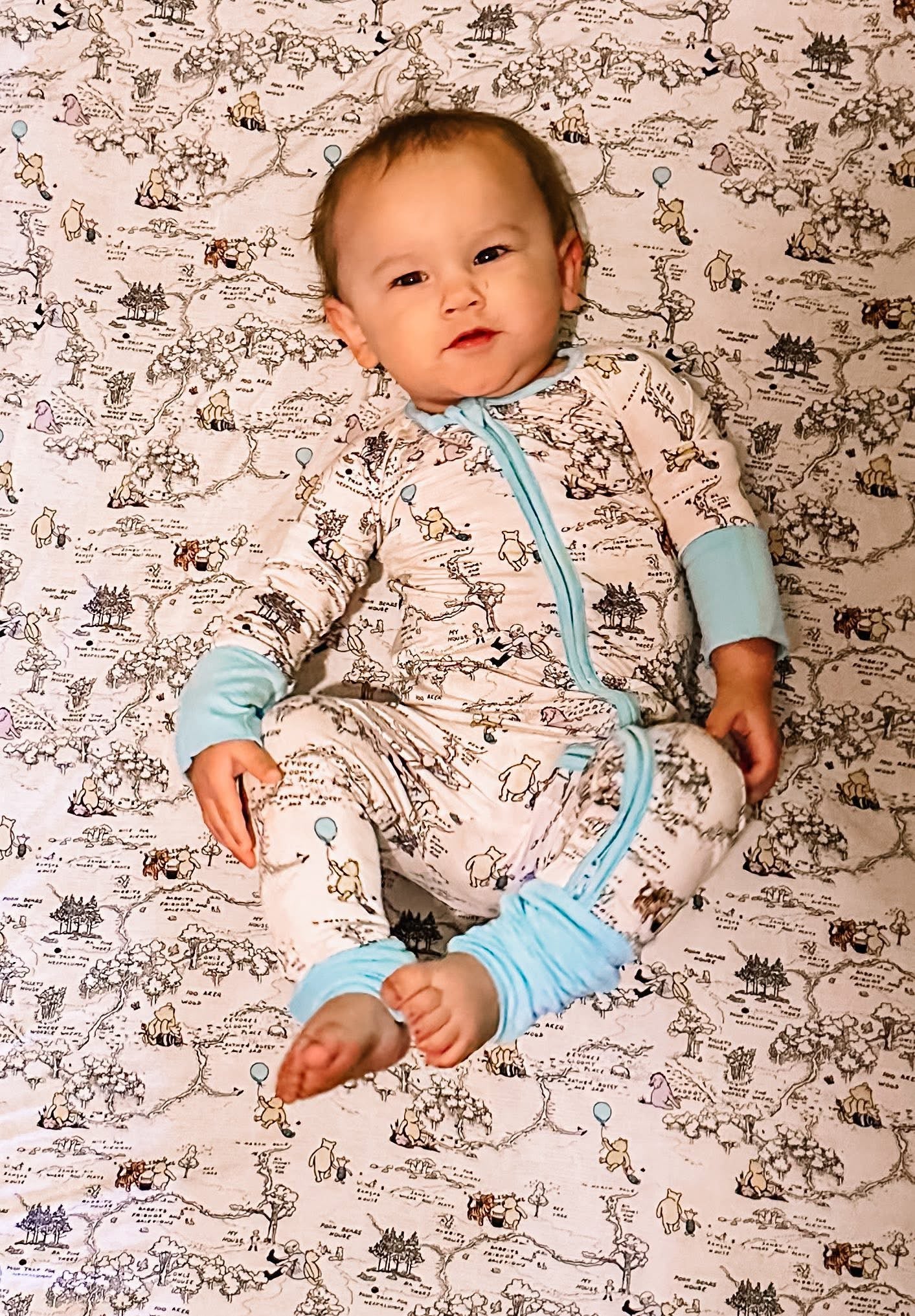 Hunny Trails Zippered Romper